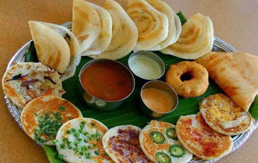 South Indian dishes for breakfast